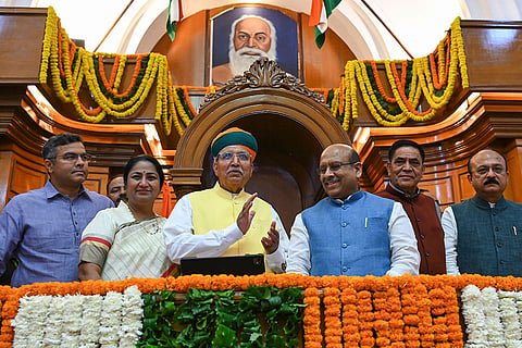 e-Vidhan Application trial run at Delhi Assembly