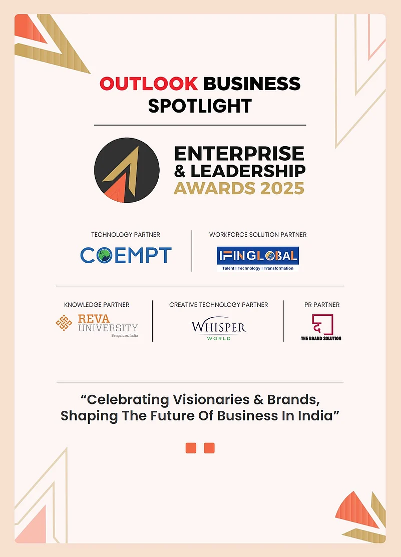 Outlook Business Spotlight Enterprise & Leadership Awards 2025, Bangalore Edition cover page