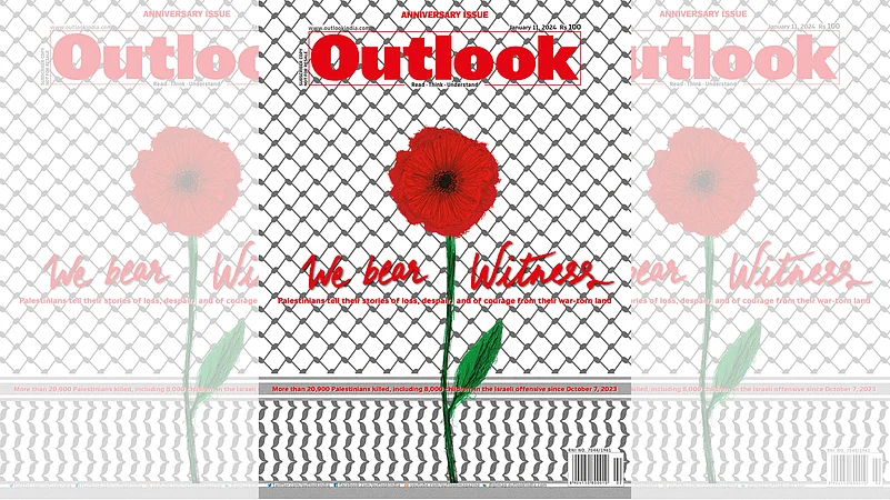 Outlook cover for January 11, 2024 issue: We Bear Witness on Gaza