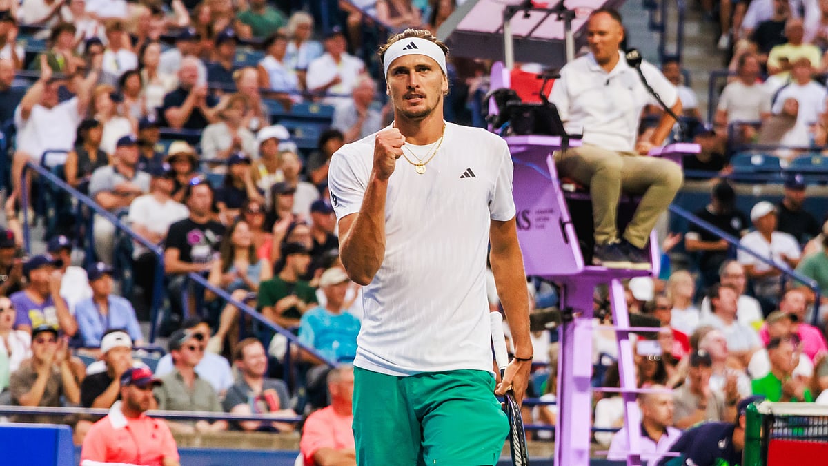 Alexander Zverev at the Canadian Open