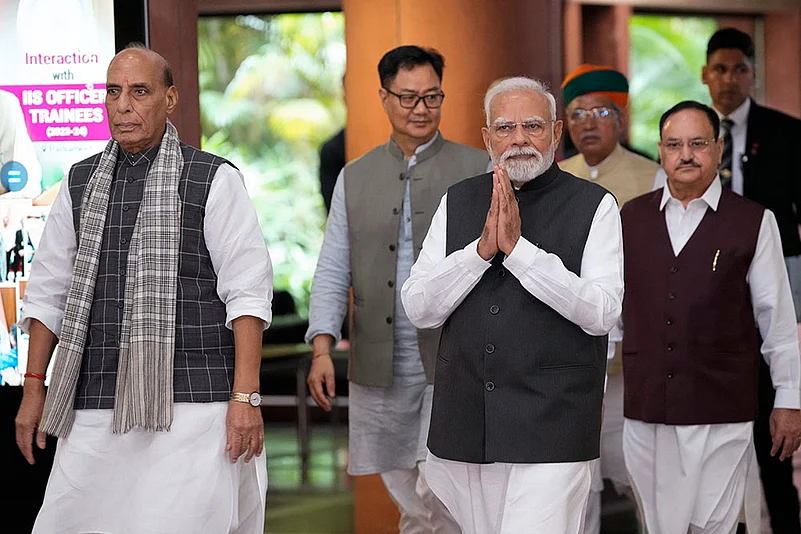 NDA parliamentary party meeting Narendra Modi