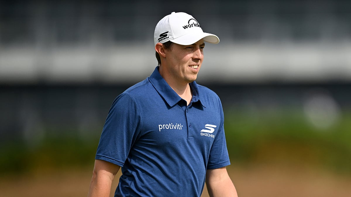Matt Fitzpatrick at The Open