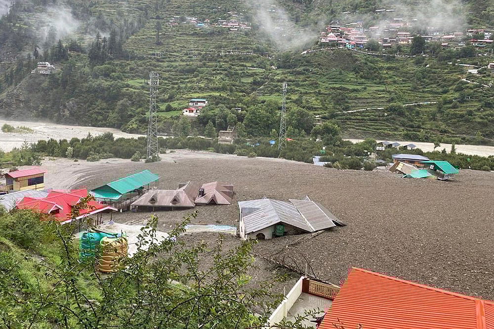 | Photo: India Army via AP : Uttarkashi Cloudburst