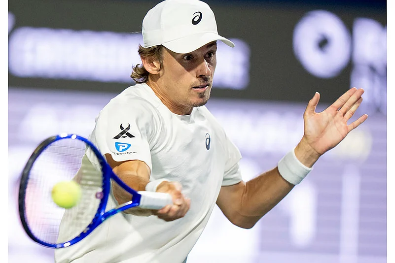 Canadian Open 2025 National Bank Open tennis in Toronto: Ben Shelton vs Alex De Minaur game_2