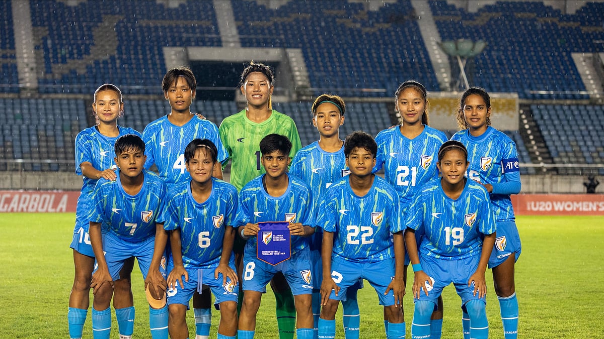 Photo: X | Indian Football : India under-20 national women's football team.