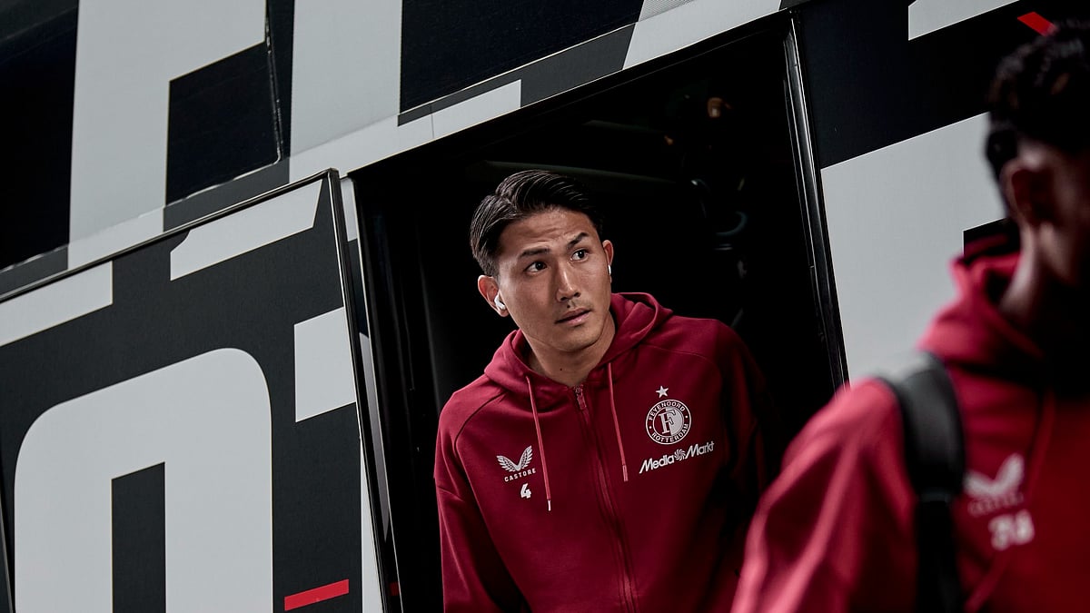 Photo: X | Feyenoord Rotterdam : Feyenoord Rotterdam players before the match.