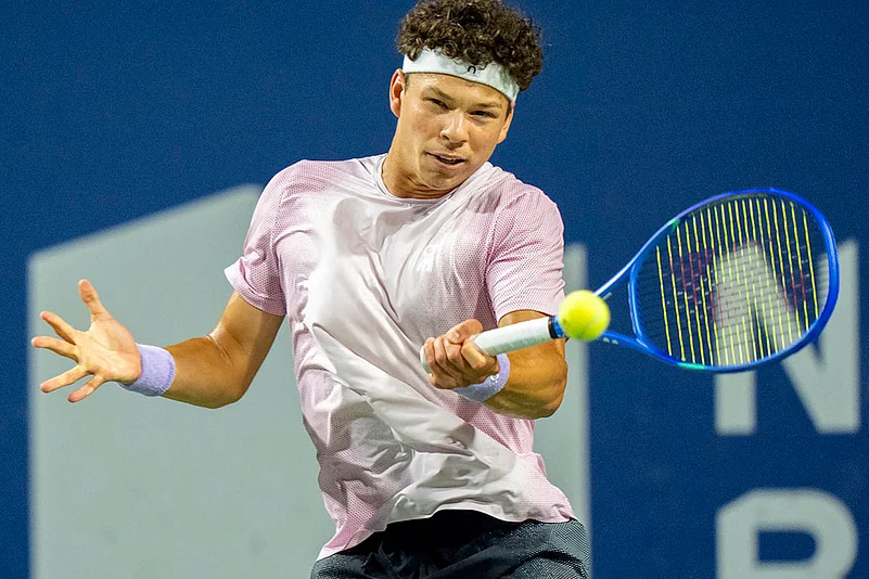 Canadian Open 2025 National Bank Open tennis in Toronto: Ben Shelton vs Alex De Minaur game_3