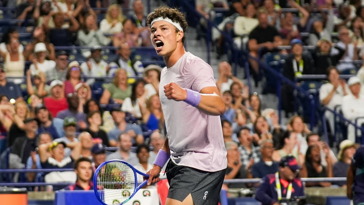 Ben Shelton will take on Taylor Fritz in Toronto