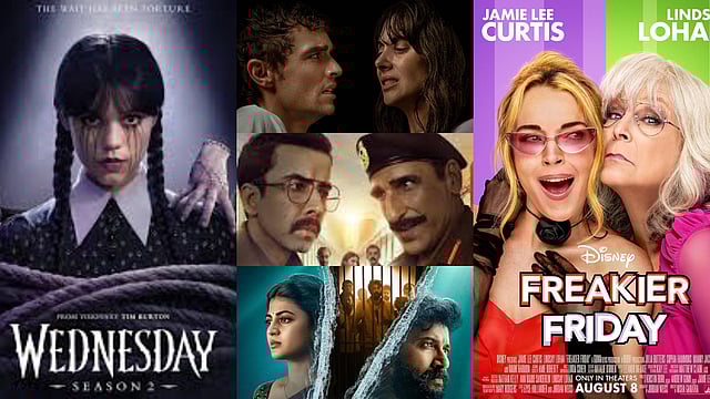 OTT And Theatrical Releases Of The Week (August 4-10): Wednesday Season 2, Salakaar, Freakier Friday And More