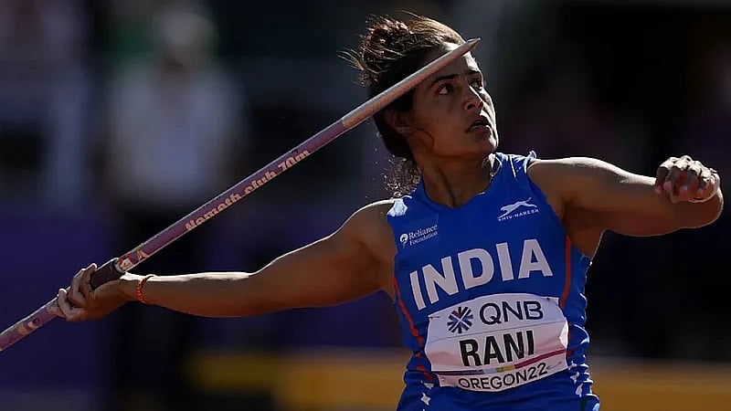File : Annu Rani could not qualify for the finals in the 2024 Paris Olympics.