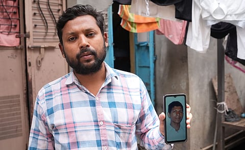 Not far from Bhikku Chowk, in the narrow alleys that wind around the handloom workshops, lives Saeed Abrar. He doesn’t want to talk much.