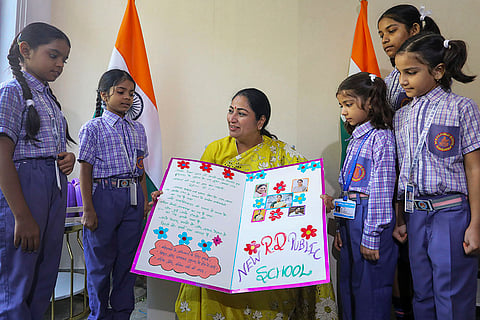 Rekha Gupta celebrates Raksha Bandhan