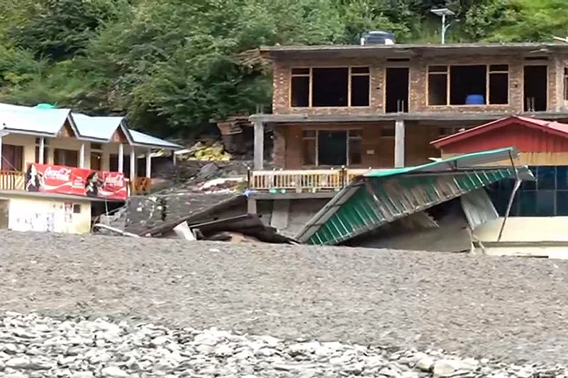 Cloudburst in Uttarkashi