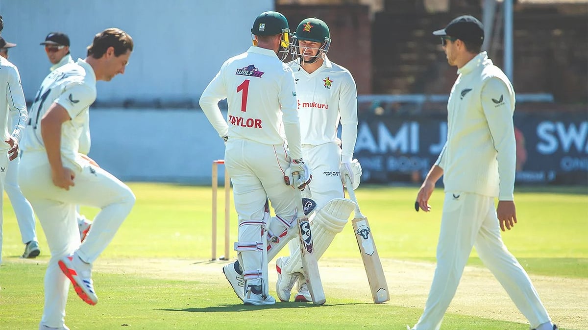 Zimbabwe Vs New Zealand Live Score, 2nd Test