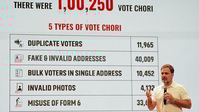 EC Seeks Declaration From Rahul Over ‘Vote Stealing’ Allegations, BJP Leaders React
