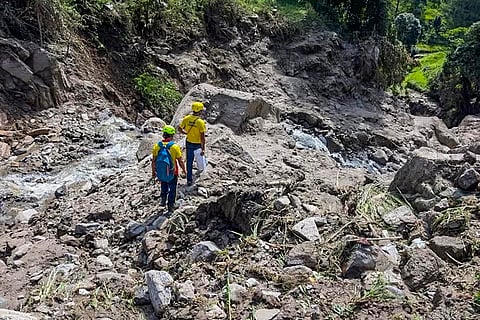 Cloudburst in Pauri Garhwal