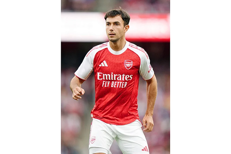 Pre Season Friendly Arsenal Vs Villarreal at Emirates Stadium in London_Martin Zubimendi