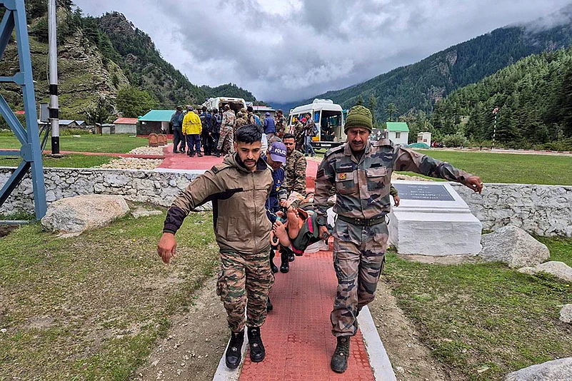 Uttarkashi cloudburst: Rescue work underway