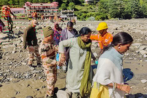 Cloudburst in Uttarkashi