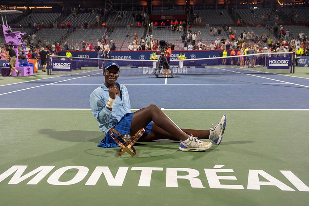 | Photo: Christinne Muschi/The Canadian Press via AP : WTA Canadian Open 2025 final: Victoria Mboko Vs Naomi Osaka 