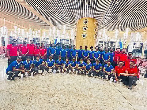 Indian men's hockey team on tour of Australia
