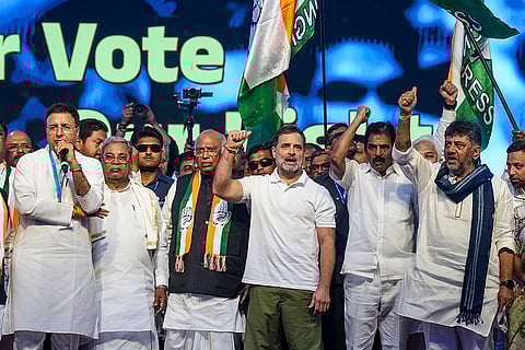 Congress Vote Adhikar Rally in Bengaluru