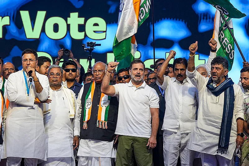 Congress Vote Adhikar Rally in Bengaluru