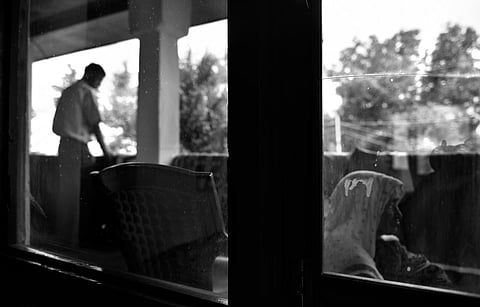 “It was 1992, when my elder son left for work, went missing, and never came back. This shattered me completely", says Mubeena. Her son was the elder one among the other six siblings. After few years her husband also passed away. | Yasir Iqbal