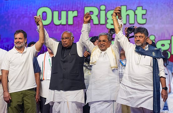 Rahul Gandhi Alleges ‘1 In 6 Votes Stolen’ In Bengaluru ‘Vote Adhikar’ Rally 

