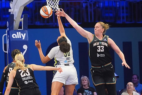 WNBA Basketball Game: Dallas Wings vs New York Liberty