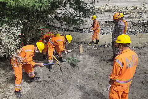 Uttarkashi disaster: Rescue work underway
