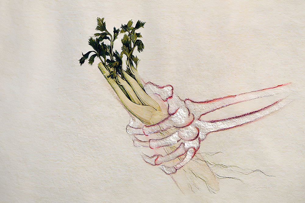 Artwork by Mithu sen