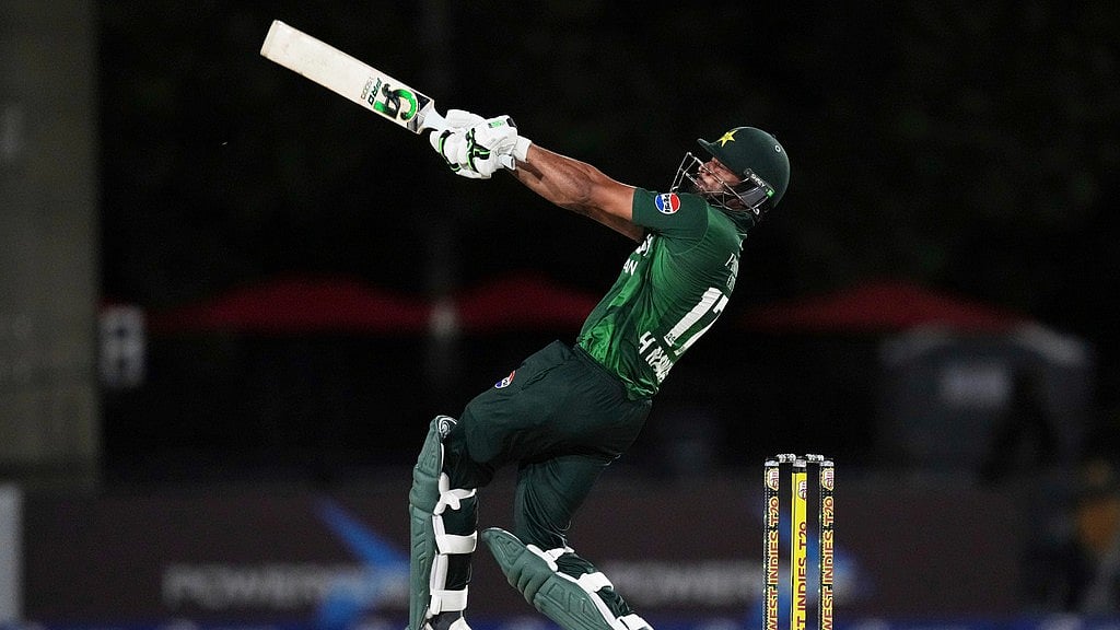 AP : West Indies Vs Pakistan, 1st ODI: Hasan Nawaz hit an unbeaten 63 off 54 balls in Trinidad.
