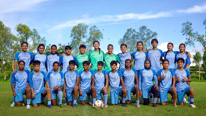 India vs Myanmar, AFC U20 Asian Cup 2026 Qualifiers: The India U20 Womens squad photo X