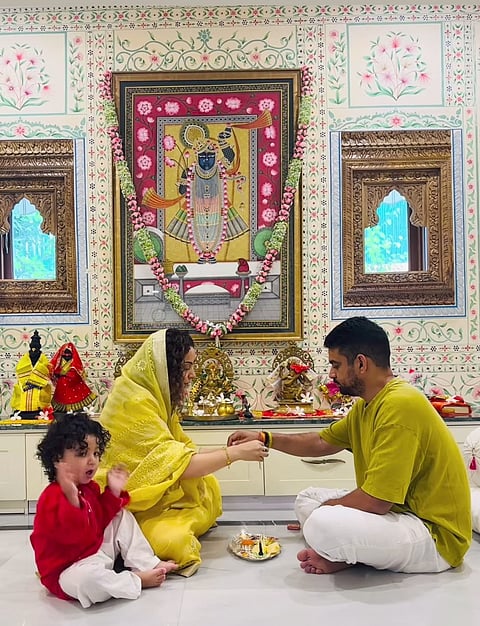 Kangana Ranaut's Raksha Bandhan post
