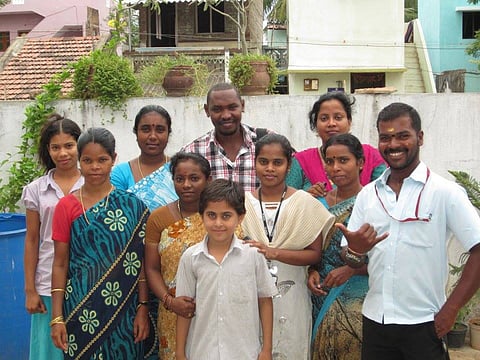 Initial days at the banyan, Kovalam