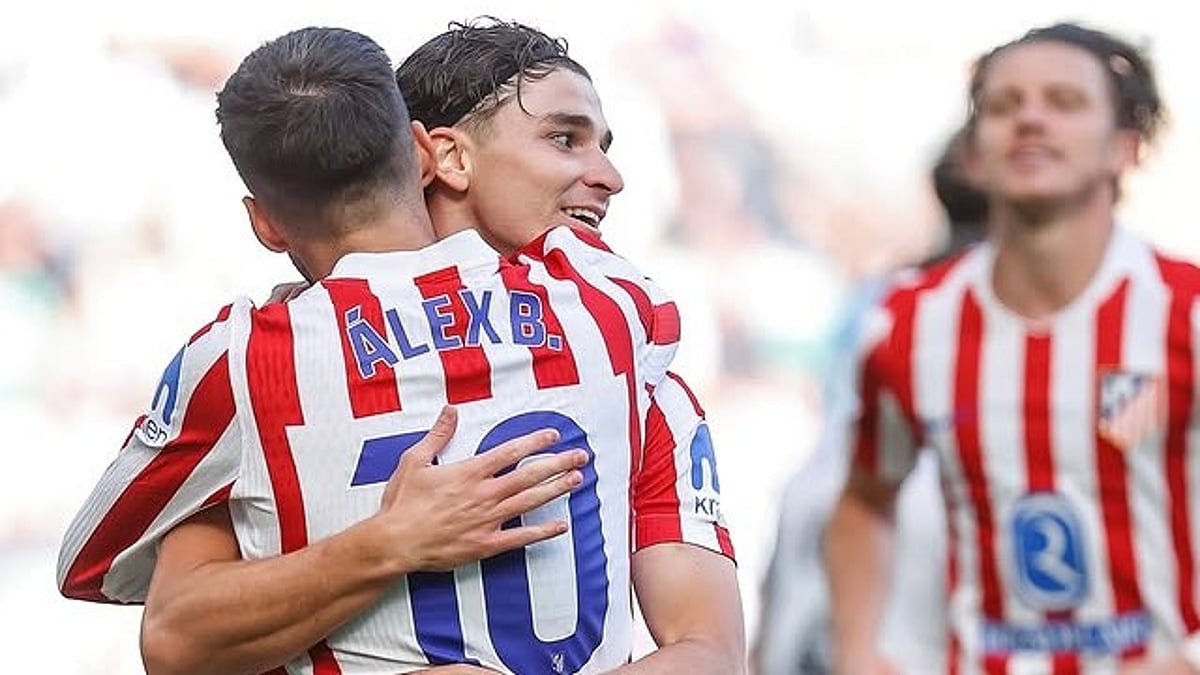 Newcastle Vs Atletico Madrid: Julian Alvarez Alex Baena Instagram