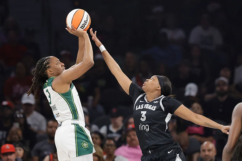 Las Vegas Aces Seattle Storm Basketball