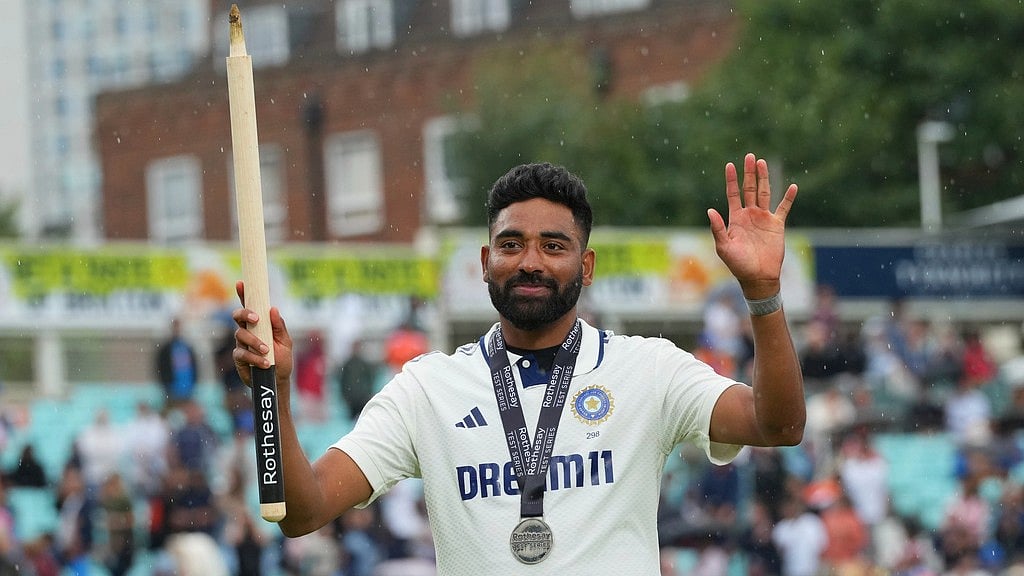 AP : Mohammed Siraj claimed a nine-wicket match haul in India's six-run win at The Oval.