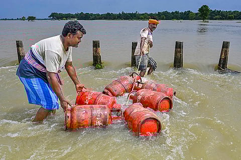 Weather: Flood in Nadia