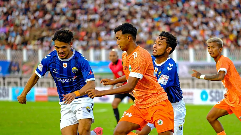 real kashmir vs neroca fc X durand cup