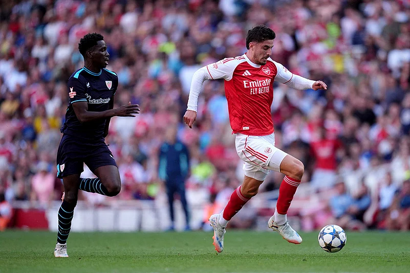 Emirates Cup 2025 final Arsenal vs Atletic Bilbao match photos: Kai Havertz