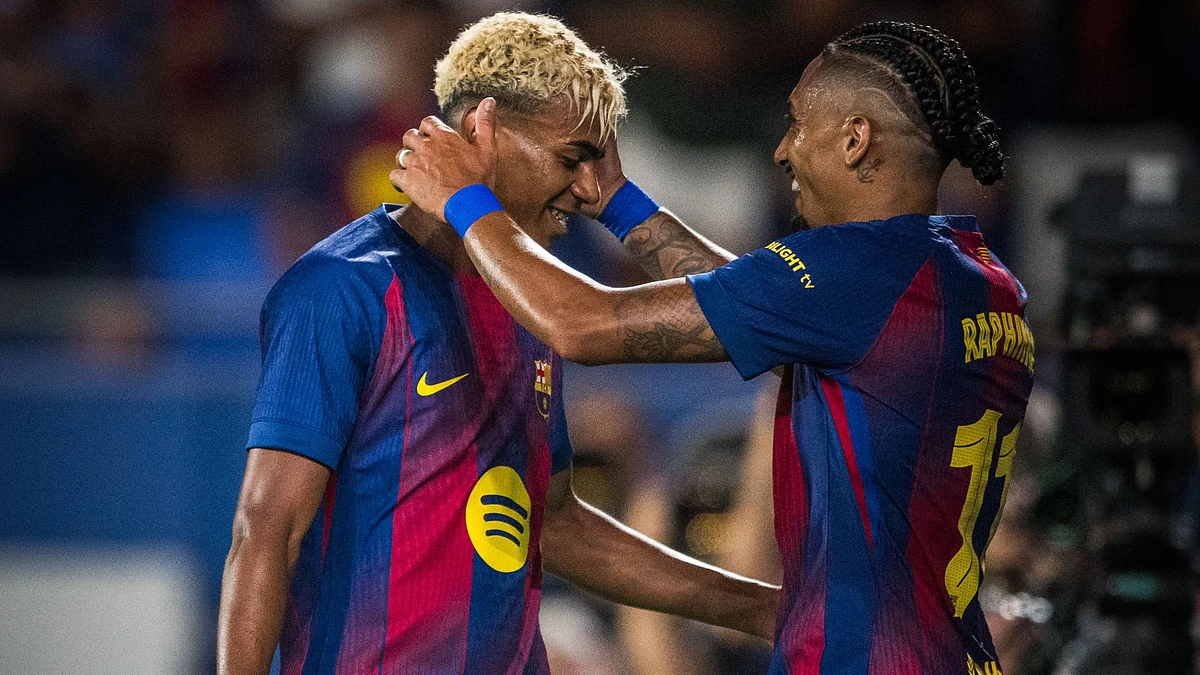 Barcelona Vs Como Highlights, Joan Gamper Trophy: Fermin Lopez, Lamine  Yamal Brace Hand Blaugrana Victory | Outlook India