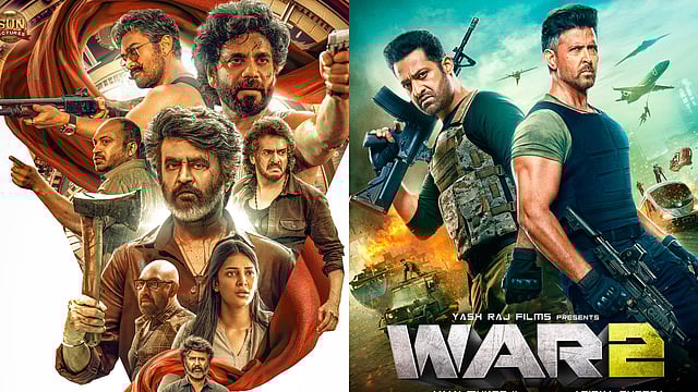 Coolie vs War 2 Advance Bookings: Rajinikanth's Film Gains Upper Hand Over Hrithik Roshan-Jr NTR Starrer