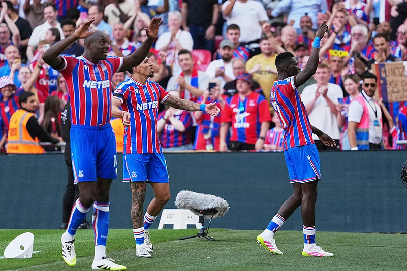 FA Community Shield final Crystal Palace vs Liverpool match photos: Ismaila Sarr