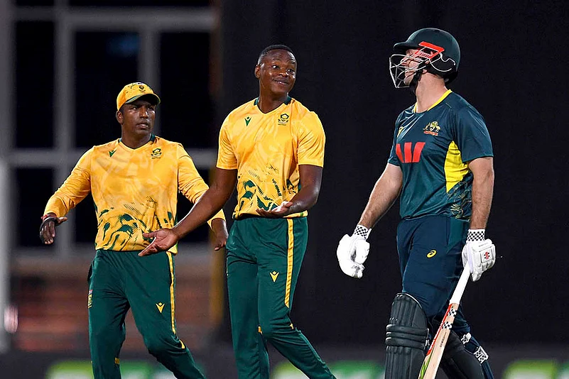 Australia vs South Africa 1st T20I Cricket photos from Darwin, Australia_Kagiso Rabada