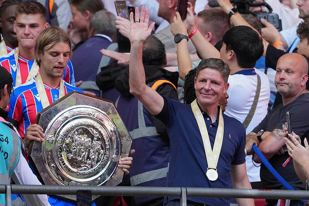 | Photo: AP/Dave Shopland : FA Community Shield 2025: Crystal Palace vs Liverpool 