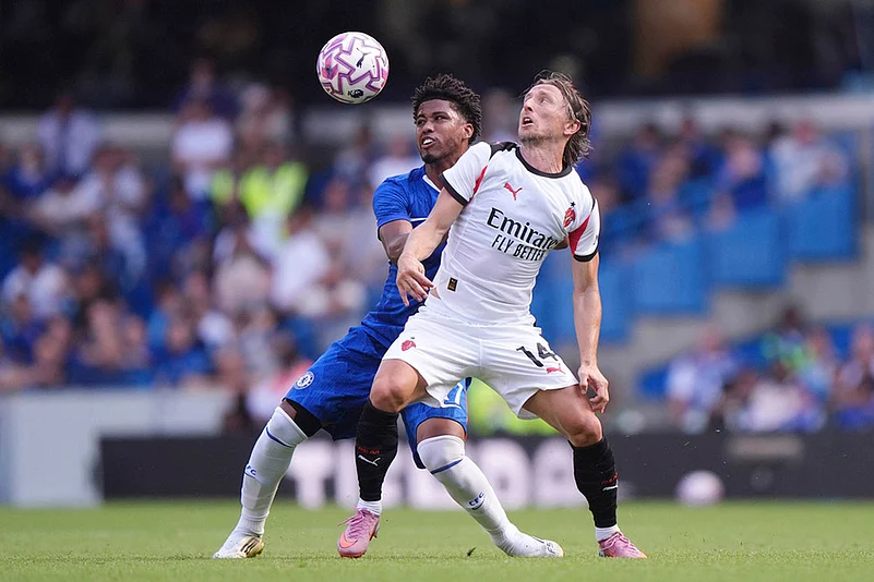 Pre-Season Club Friendly soccer Chelsea vs AC Milan match photos: Andrey Santos