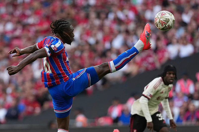 FA Community Shield final Crystal Palace vs Liverpool match photos: Eberechi Eze