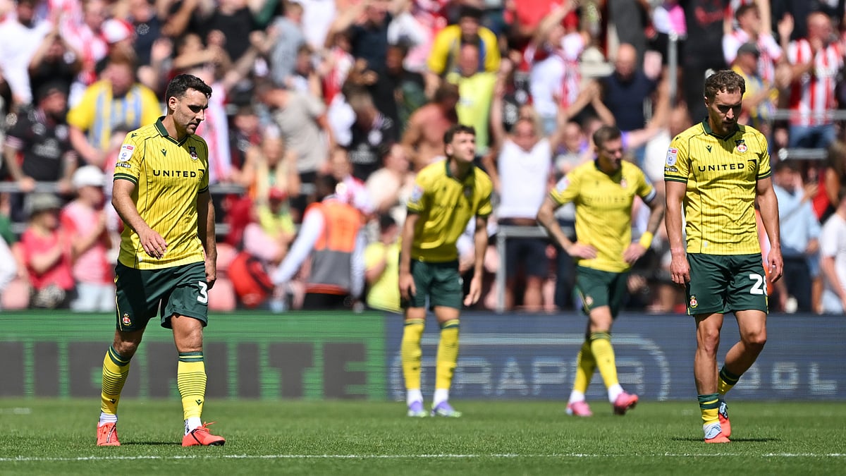 Wrexham during their defeat to Southampton in the Championship